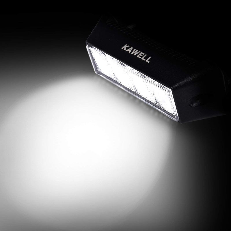 Kawell 12W LED Light Bar Spotlight LED Fog Light Bar Super Bright Driving Light LED Work Light for Off Road Motorcycle ATV UTV 4X4 SUV Truck Tractor Boat - Image 2